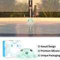 Silicone Bathtub Overflow Drain Cover with Suction Cup - Adds Inches of Water for Deeper Bath