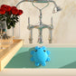 Bathtub Overflow Drain Cover - Bathtub Stopper,  Bathtub Drain Cover, Bath Tub Drain Stoppers, Tub Stopper Bathtub Drain, Drain Cover Bathroom Tub, Silicone Bathtub Overflow Cover with Suction Cups, Cute Bathroom Accessories