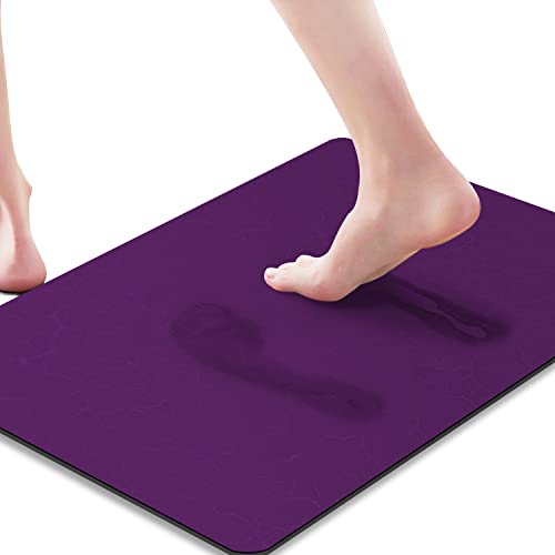 Contour Bath Rugs for Toilet, GOYLSER U-Shaped Toilet Bathroom Rugs, Water Absorption Black Bathroom Rug Set, Durable Soft Cozy Toilet Floor Mat for Urine, Non Slip Easy to Clean Toilet Mat Set