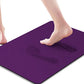 Contour Bath Rugs for Toilet, GOYLSER U-Shaped Toilet Bathroom Rugs, Water Absorption Black Bathroom Rug Set, Durable Soft Cozy Toilet Floor Mat for Urine, Non Slip Easy to Clean Toilet Mat Set