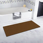 Contour Bath Rugs for Toilet, GOYLSER U-Shaped Toilet Bathroom Rugs, Water Absorption Black Bathroom Rug Set, Durable Soft Cozy Toilet Floor Mat for Urine, Non Slip Easy to Clean Toilet Mat Set