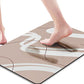 Contour Bath Rugs for Toilet, GOYLSER U-Shaped Toilet Bathroom Rugs, Water Absorption Black Bathroom Rug Set, Durable Soft Cozy Toilet Floor Mat for Urine, Non Slip Easy to Clean Toilet Mat Set