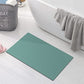 Contour Bath Rugs for Toilet, GOYLSER U-Shaped Toilet Bathroom Rugs, Water Absorption Black Bathroom Rug Set, Durable Soft Cozy Toilet Floor Mat for Urine, Non Slip Easy to Clean Toilet Mat Set