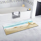 Contour Bath Rugs for Toilet, GOYLSER U-Shaped Toilet Bathroom Rugs, Water Absorption Black Bathroom Rug Set, Durable Soft Cozy Toilet Floor Mat for Urine, Non Slip Easy to Clean Toilet Mat Set