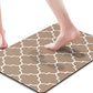 Contour Bath Rugs for Toilet, GOYLSER U-Shaped Toilet Bathroom Rugs, Water Absorption Black Bathroom Rug Set, Durable Soft Cozy Toilet Floor Mat for Urine, Non Slip Easy to Clean Toilet Mat Set