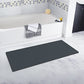 Contour Bath Rugs for Toilet, GOYLSER U-Shaped Toilet Bathroom Rugs, Water Absorption Black Bathroom Rug Set, Durable Soft Cozy Toilet Floor Mat for Urine, Non Slip Easy to Clean Toilet Mat Set