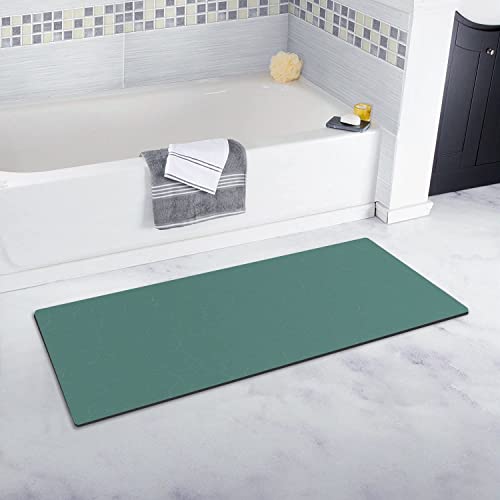 Contour Bath Rugs for Toilet, GOYLSER U-Shaped Toilet Bathroom Rugs, Water Absorption Black Bathroom Rug Set, Durable Soft Cozy Toilet Floor Mat for Urine, Non Slip Easy to Clean Toilet Mat Set