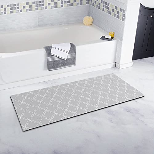 Contour Bath Rugs for Toilet, GOYLSER U-Shaped Toilet Bathroom Rugs, Water Absorption Black Bathroom Rug Set, Durable Soft Cozy Toilet Floor Mat for Urine, Non Slip Easy to Clean Toilet Mat Set