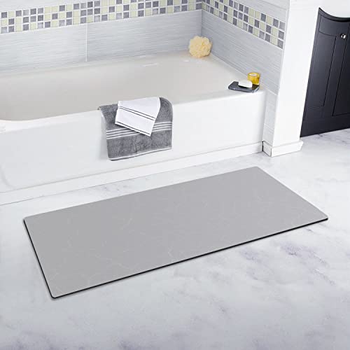 Contour Bath Rugs for Toilet, GOYLSER U-Shaped Toilet Bathroom Rugs, Water Absorption Black Bathroom Rug Set, Durable Soft Cozy Toilet Floor Mat for Urine, Non Slip Easy to Clean Toilet Mat Set