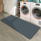 Contour Bath Rugs for Toilet, GOYLSER U-Shaped Toilet Bathroom Rugs, Water Absorption Black Bathroom Rug Set, Durable Soft Cozy Toilet Floor Mat for Urine, Non Slip Easy to Clean Toilet Mat Set