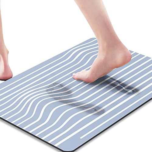 Contour Bath Rugs for Toilet, GOYLSER U-Shaped Toilet Bathroom Rugs, Water Absorption Black Bathroom Rug Set, Durable Soft Cozy Toilet Floor Mat for Urine, Non Slip Easy to Clean Toilet Mat Set